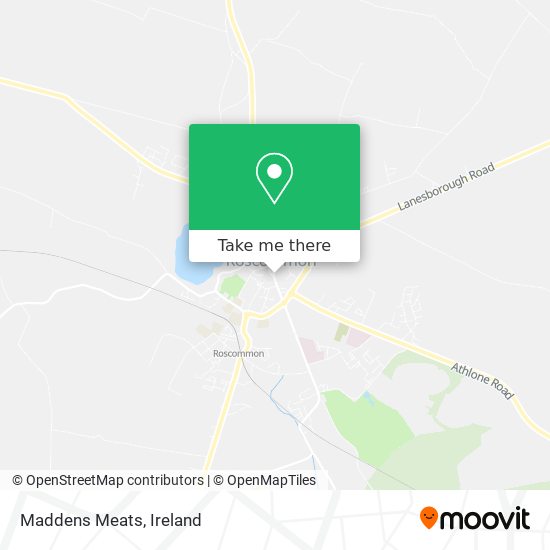 Maddens Meats map