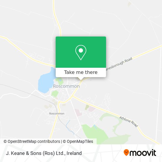 J. Keane & Sons (Ros) Ltd. map