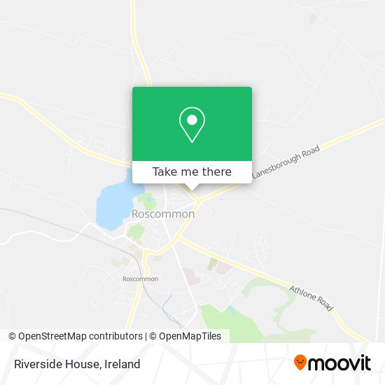 Riverside House map