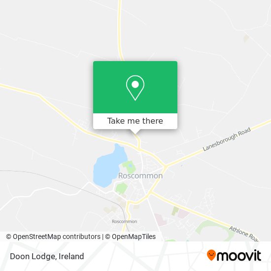 Doon Lodge map