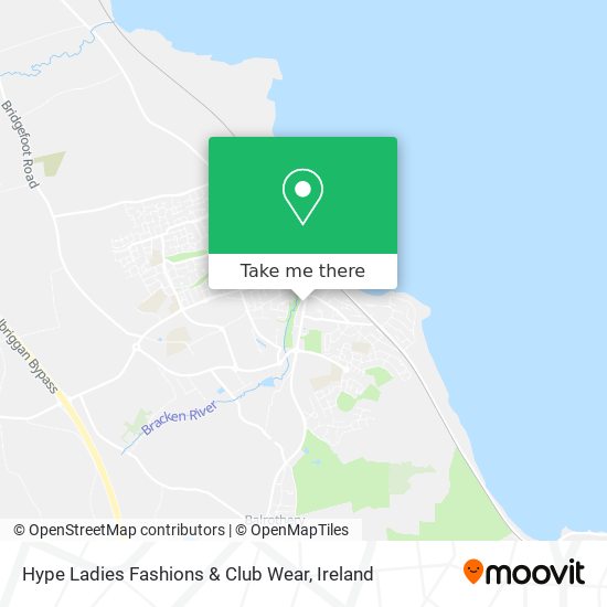 Hype Ladies Fashions & Club Wear map