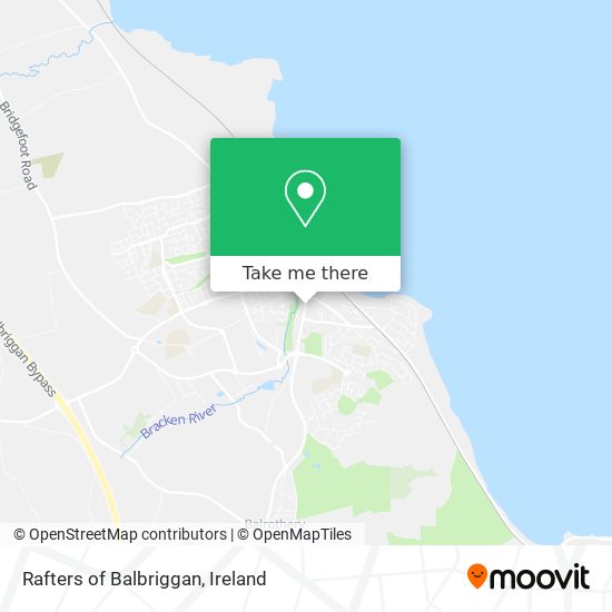 Rafters of Balbriggan map