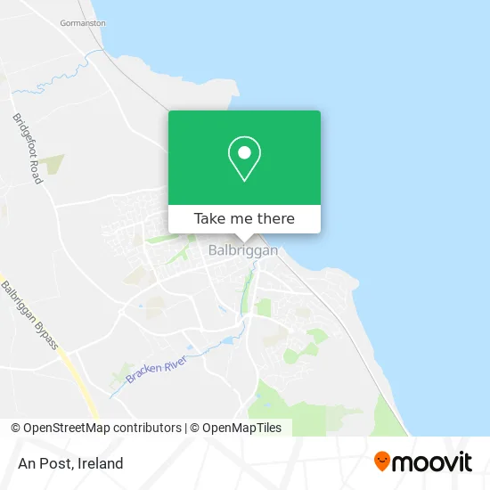 An Post map