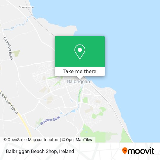 Balbriggan Beach Shop plan