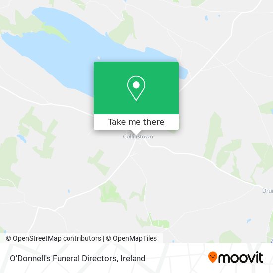 O'Donnell's Funeral Directors map