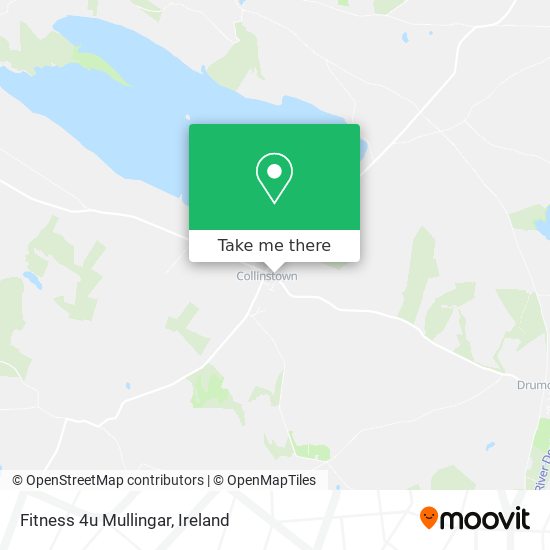 Fitness 4u Mullingar map