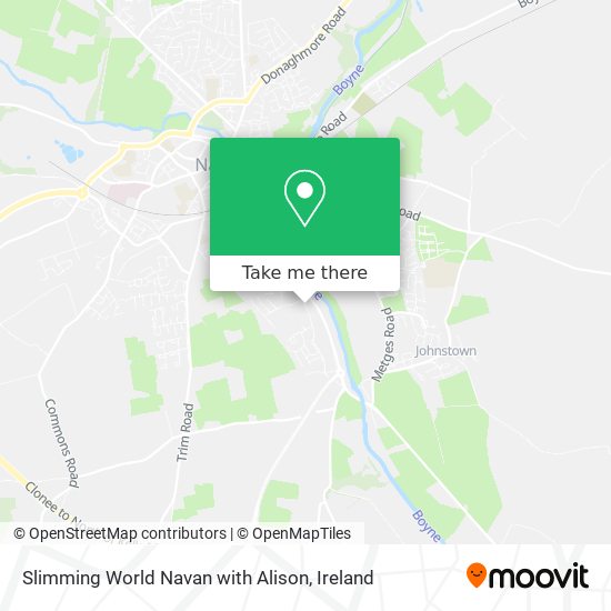 Slimming World Navan with Alison map