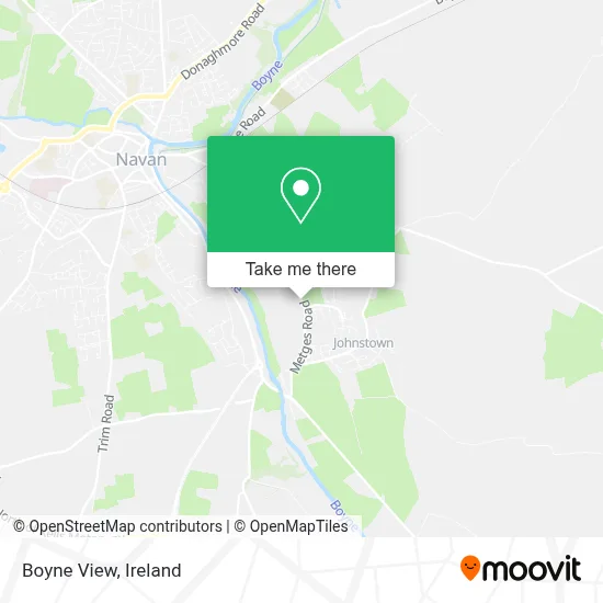 Boyne View map