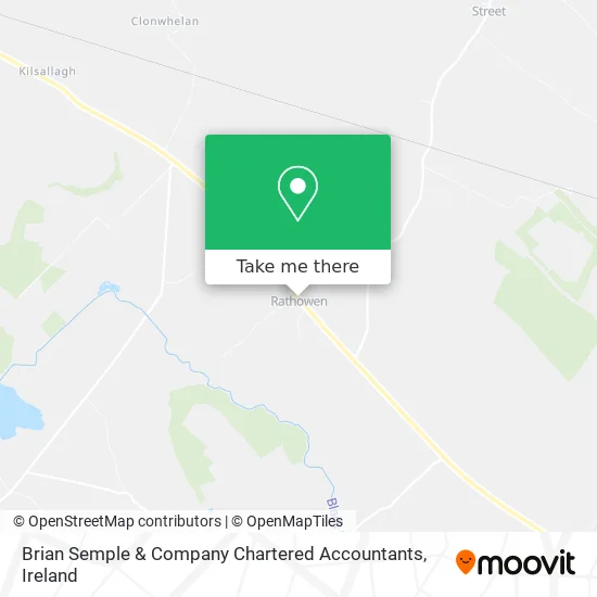 Brian Semple & Company Chartered Accountants map