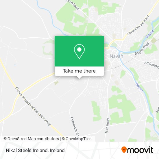 Nikal Steels Ireland map