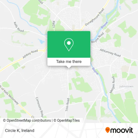 Circle K map
