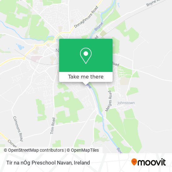 Tír na nÓg Preschool Navan map