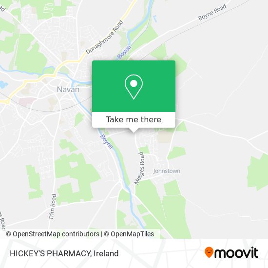 HICKEY'S PHARMACY map