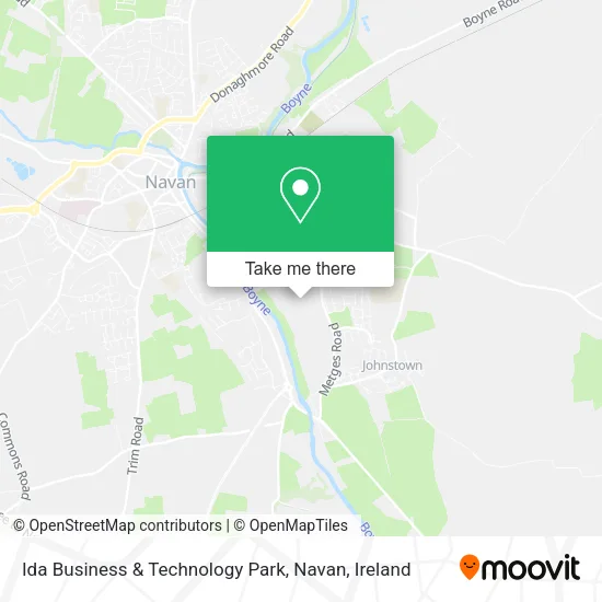 Ida Business & Technology Park, Navan map