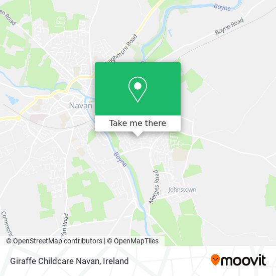 Giraffe Childcare Navan map