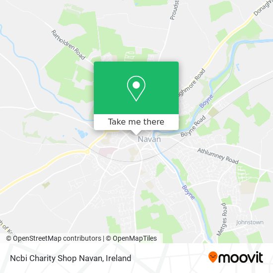 Ncbi Charity Shop Navan map
