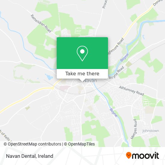Navan Dental map