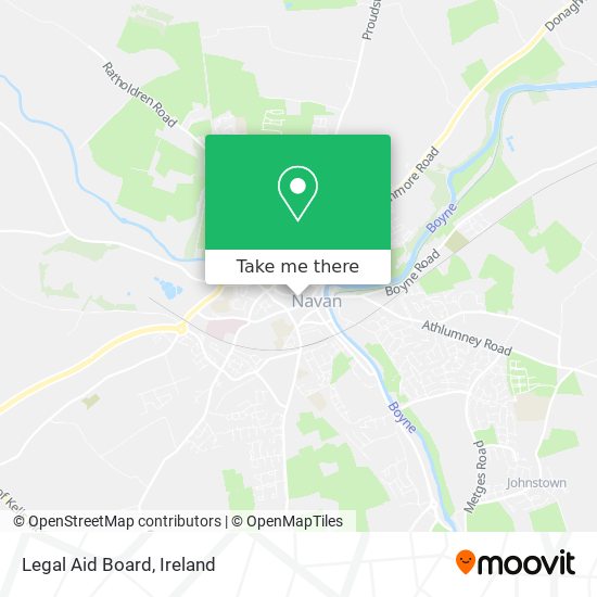 Legal Aid Board map