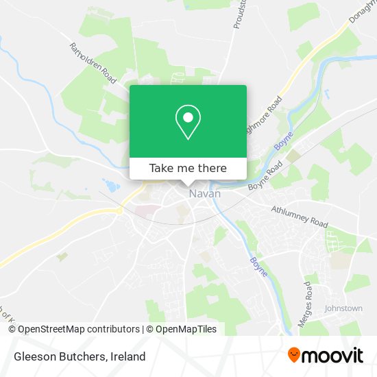 Gleeson Butchers map