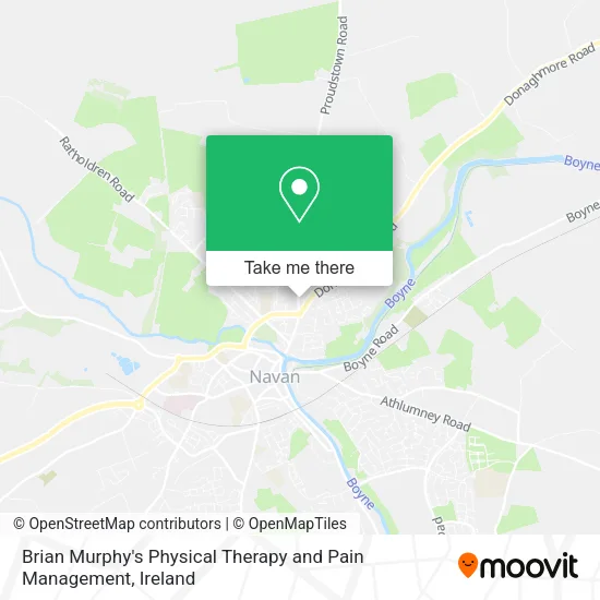 Brian Murphy's Physical Therapy and Pain Management map