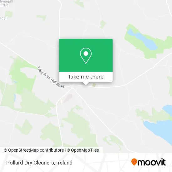 Pollard Dry Cleaners map
