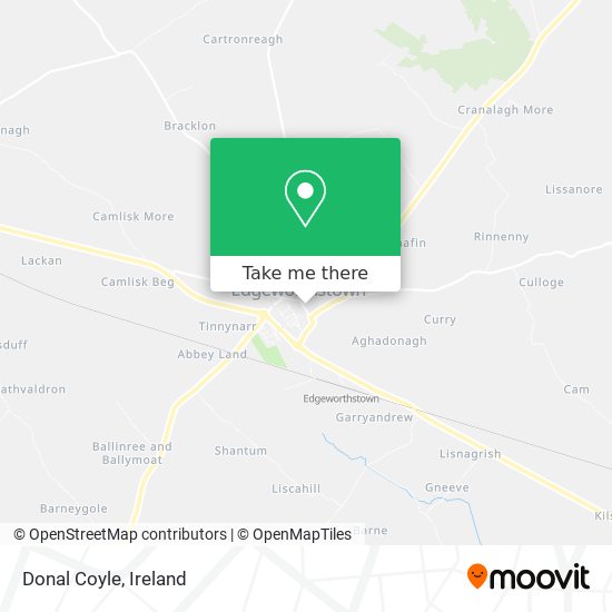 Donal Coyle map