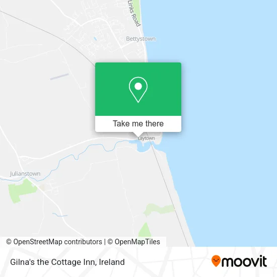 Gilna's the Cottage Inn map