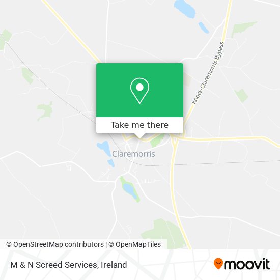 M & N Screed Services map