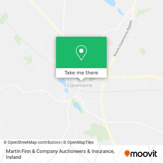 Martin Finn & Company Auctioneers & Insurance map