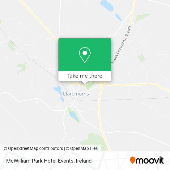 McWilliam Park Hotel Events map