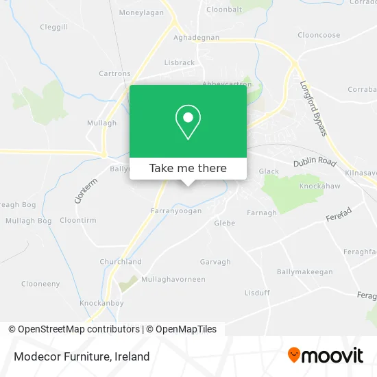 Modecor Furniture map