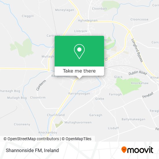 Shannonside FM map