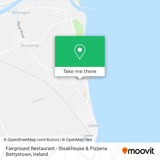 Fairground Restaurant - Steakhouse & Pizzeria Bettystown map