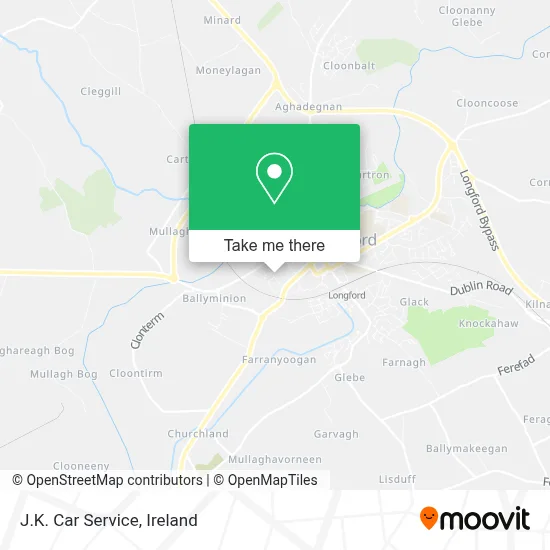 J.K. Car Service map