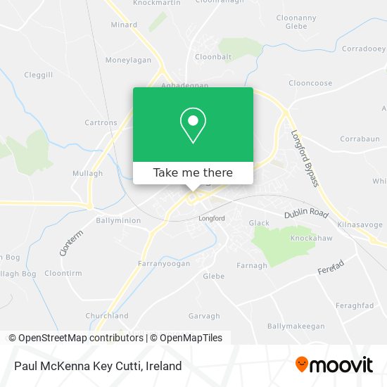Paul McKenna Key Cutti map