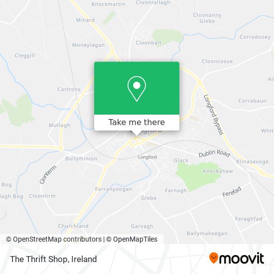 The Thrift Shop map