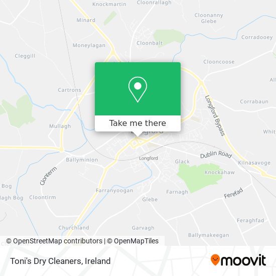 Toni's Dry Cleaners map