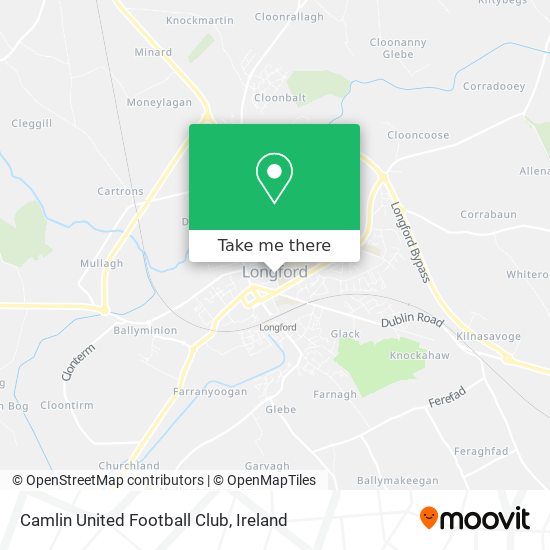 Camlin United Football Club map