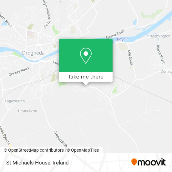 St Michaels House map