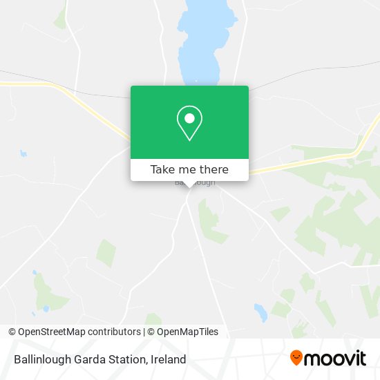 Ballinlough Garda Station map