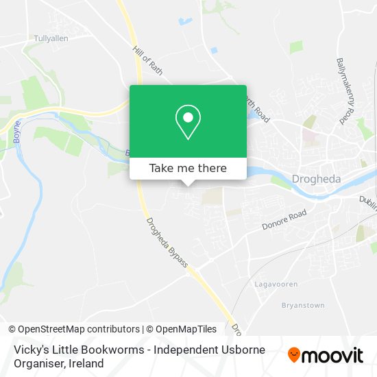 Vicky's Little Bookworms - Independent Usborne Organiser map