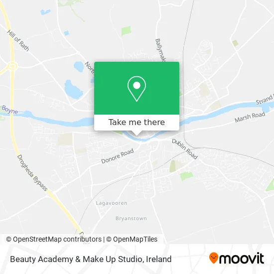 Beauty Academy & Make Up Studio map