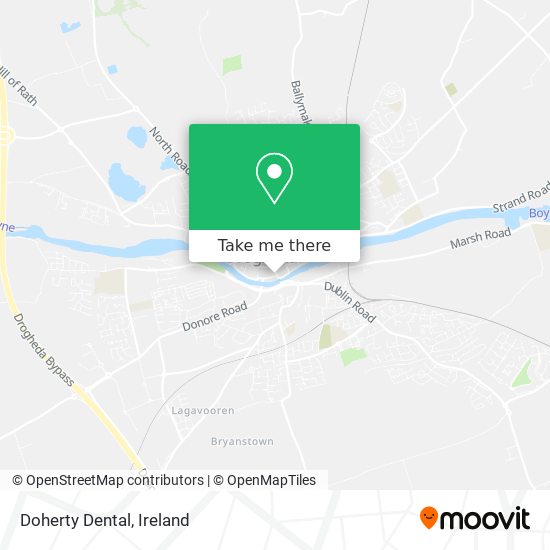 Doherty Dental map