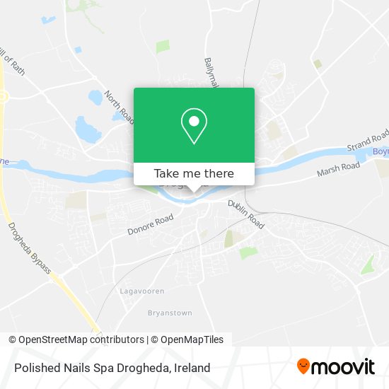 Polished Nails Spa Drogheda plan