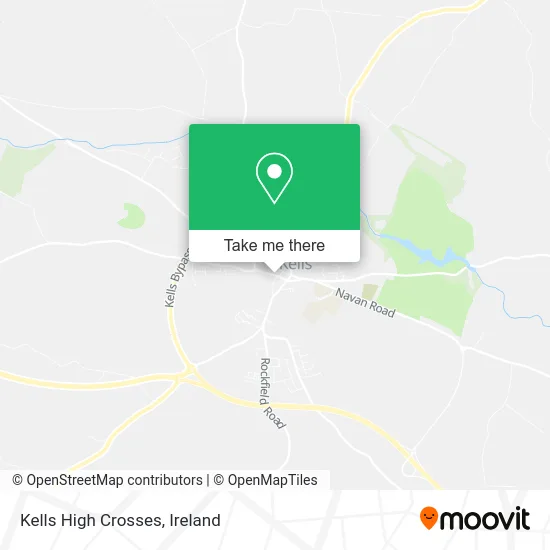 Kells High Crosses map