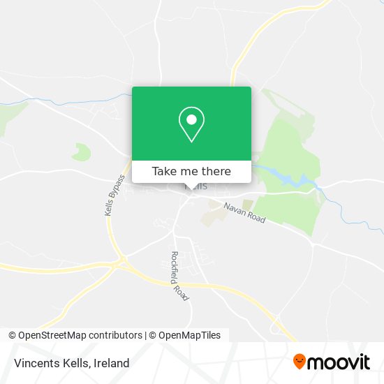 Vincents Kells map