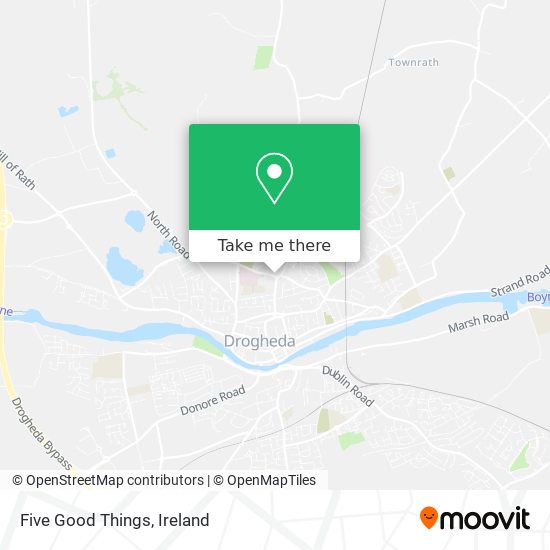 Five Good Things map