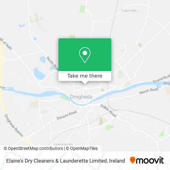 Elaine's Dry Cleaners & Launderette Limited map