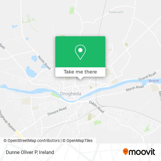 Dunne Oliver P map