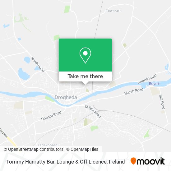 Tommy Hanratty Bar, Lounge & Off Licence map